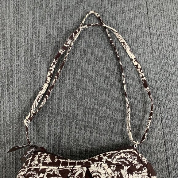 Vera Bradley Imperial Toile Crossbody Bag Womens Small Retired Quilted Pleated - Picture 11 of 16